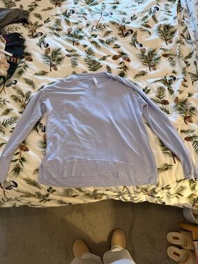 Athleta Lavender Crewneck Sweatshirt